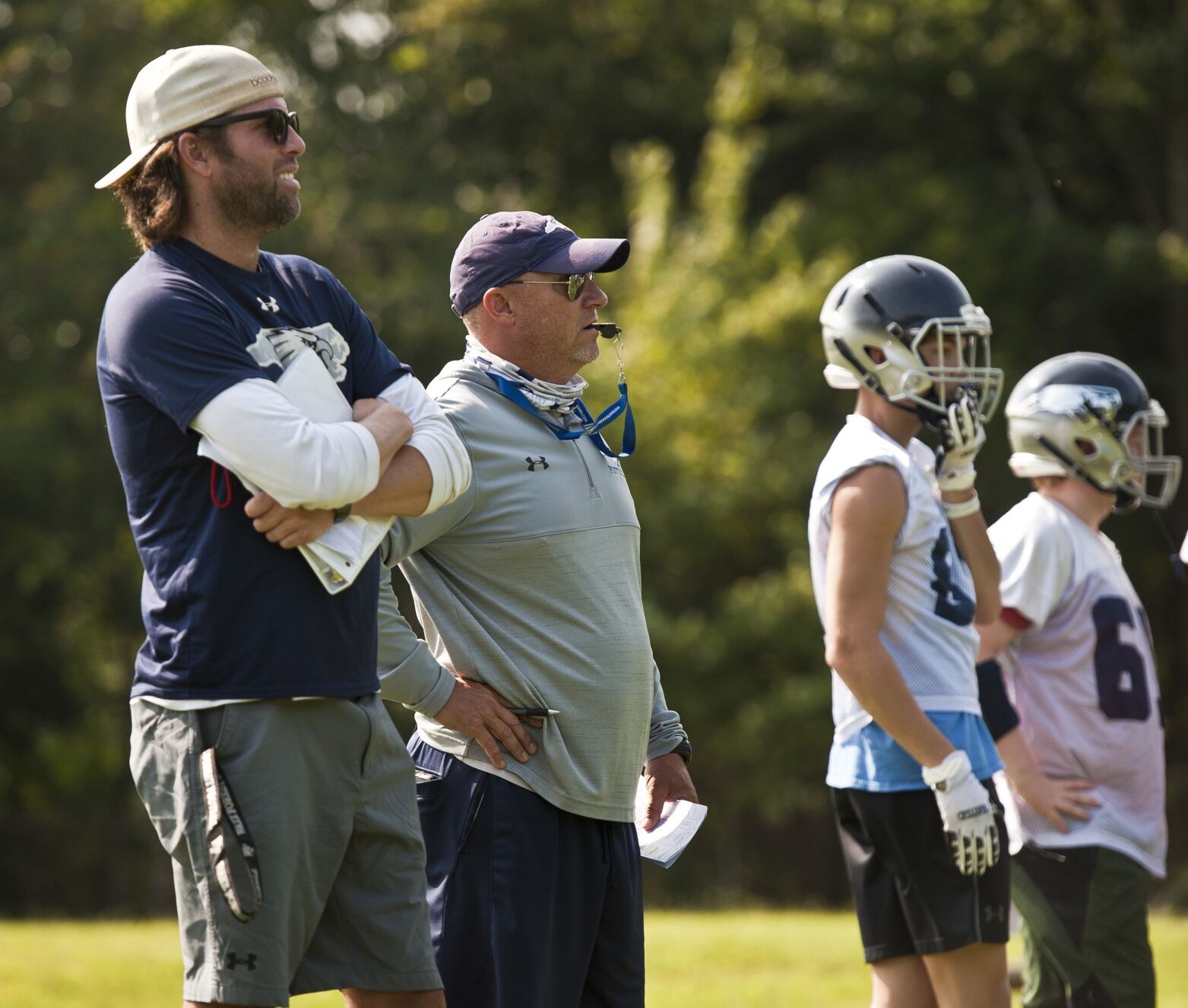 East Forsyth football first day